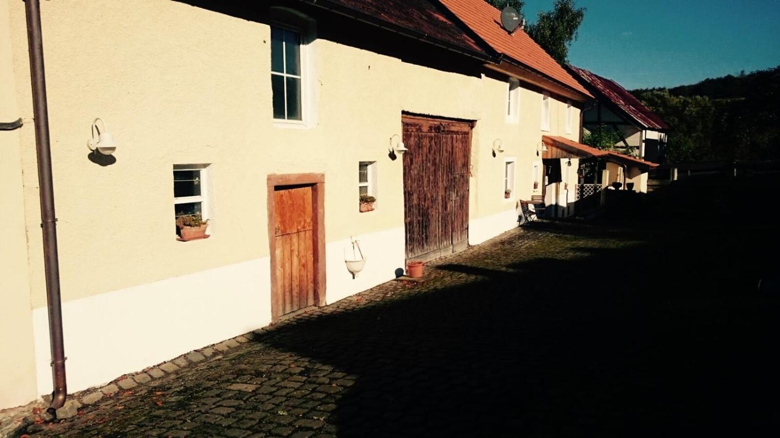 Ferienwohnung Schloessershof Borler 외부 사진